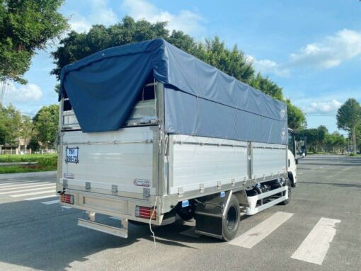 XE TẢI ISUZU 3.5 TẤN NPR 400 THÙNG MUI BẠT DÀI 5.2M - Image 4