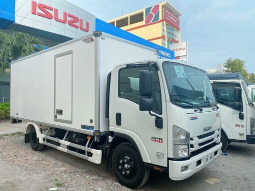 XE TẢI ISUZU 3.5 TẤN THÙNG BẢO ÔN THÙNG DÀI 5.1M – XE TẢI ISUZU NPR 400