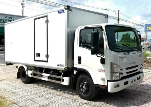 XE TẢI ISUZU 3.5 TẤN THÙNG BẢO ÔN THÙNG DÀI 5.1M – XE TẢI ISUZU NPR 400 - Image 2
