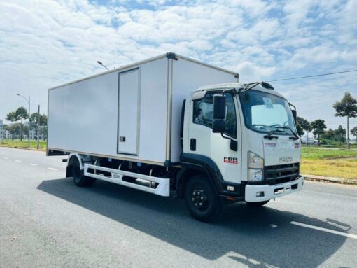 ISUZU FRR 650 THÙNG KÍN VÁCH COPUSITE CAO CẤP- GAREGE LƯỢM - Image 9