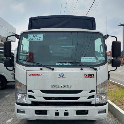 XE TẢI ISUZU 5 TẤN THÙNG MUI BẠT | ISUZU NQR 550 | THÙNG DÀI 6.2M - Image 3