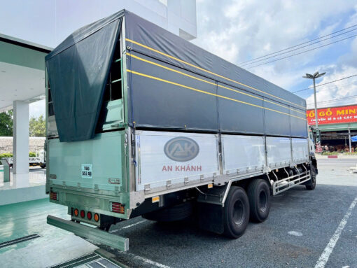 Xe Tải Isuzu 15 Tấn FVM 1500 Thùng Mui Bạt Bửng Nhôm Garage Lượm - Image 11