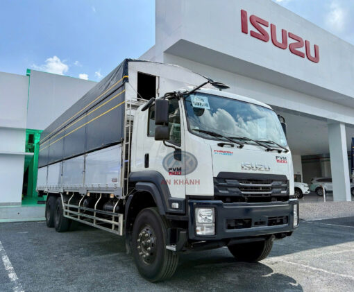 Xe Tải Isuzu 15 Tấn FVM 1500 Thùng Mui Bạt Bửng Nhôm Garage Lượm - Image 4