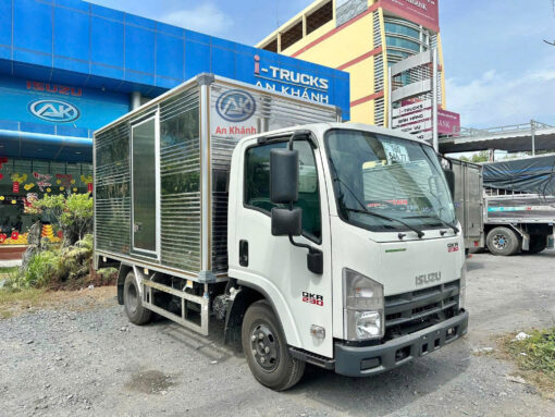 XE TẢI ISUZU 2.4 TẤN THÙNG KÍN DÀI 3.6M – XE TẢI ISUZU QKR 230 ĐẦU VUÔNG