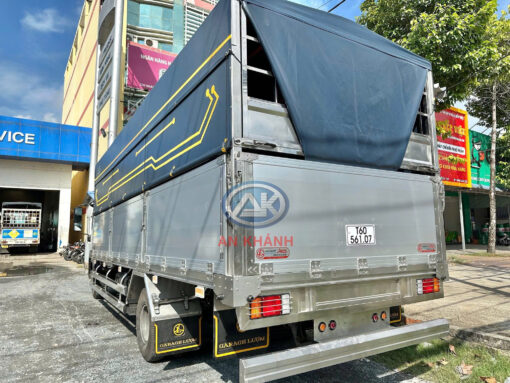 XE TẢI ISUZU FRR 650 THÙNG MUI BẠT BỬNG NHÔM 6.3T – GARAGE LƯỢM - Image 5